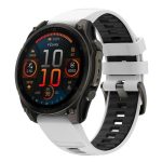For Garmin 22mm Kalebol Two-color Silicone Strap, 22mm