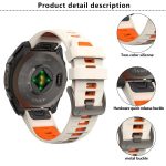 For Garmin 22mm Kalebol Two-color Silicone Strap, 22mm – Bild 3