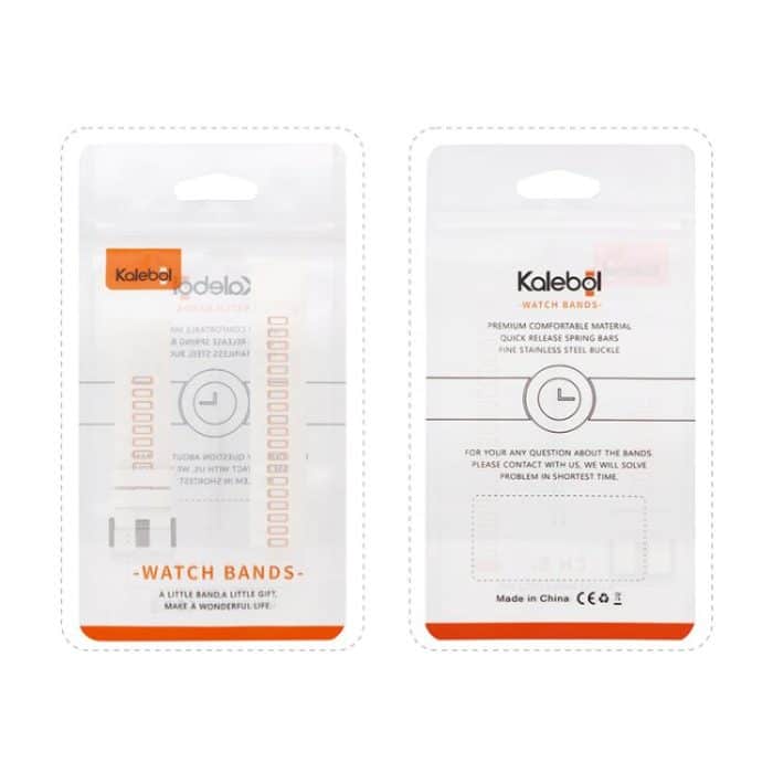 For Garmin 22mm Kalebol Two-color Silicone Strap, 22mm – Bild 4