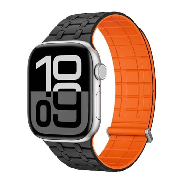 Kalebol Magnetic Silicone Watch Strap, For Apple Watch 46mm / 49mm / 45mm / 44mm, For Apple Watch 42mm / 41mm / 40mm / 38mm – Bild 1