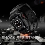 VIETAO Carbon Fiber Silicone Strap, For Apple Watch Ultra 2 / 1 49mm – Bild 9