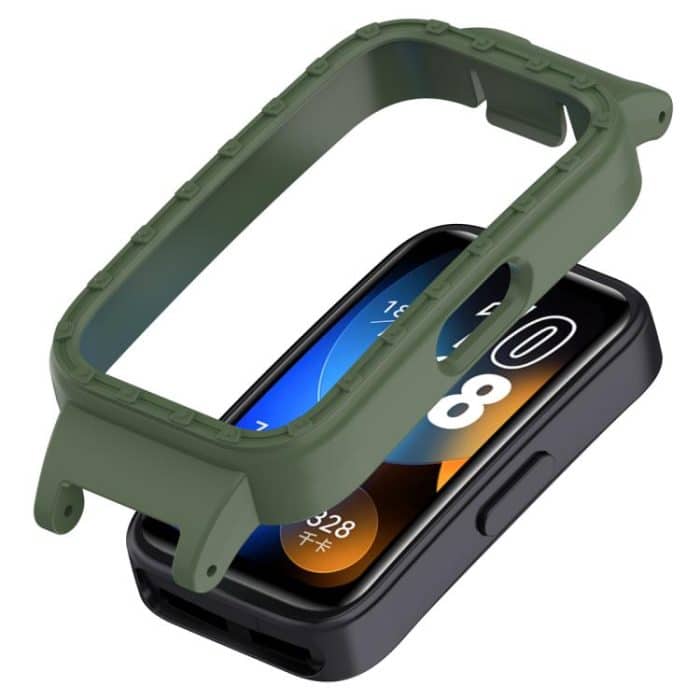 EDA007760401A.jpg Hollow PC Half Coverage Watch Protective Case, For Huawei Band 10 / 9 / 8 12mm, For Huawei Band 10 / 9 / 8 14mm – Bild 1