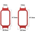 Hollow PC Half Coverage Watch Protective Case, For Huawei Band 10 / 9 / 8 12mm, For Huawei Band 10 / 9 / 8 14mm – Bild 3