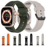 Kalebol Honeycomb TPU Black Mesh Strap, For Apple Watch 46mm / 49mm / 45mm / 44mm, For Apple Watch 42mm / 41mm / 40mm / 38mm – Bild 2