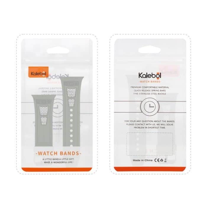 Kalebol Honeycomb TPU Titanium Mesh Strap, For Apple Watch 46mm / 49mm / 45mm / 44mm, For Apple Watch 42mm / 41mm / 40mm / 38mm – Bild 4