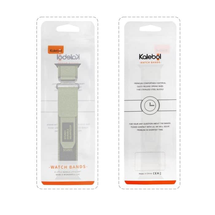 Kalebol Simple Two Section Nylon Strap, For Apple Watch 46mm / 49mm / 45mm / 44mm, For Apple Watch 42mm / 41mm / 40mm / 38mm – Bild 3