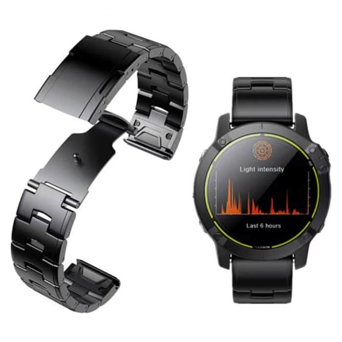 Oracle Titanium Alloy Watch Band, For Garmin Watch 26mm, For Garmin Watch 22mm – Bild 3