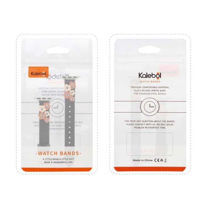 Kalebol Studded Flower Leather Strap, For Apple Watch 46mm / 49mm / 45mm / 44mm, For Apple Watch 42mm / 41mm / 40mm / 38mm – Bild 4