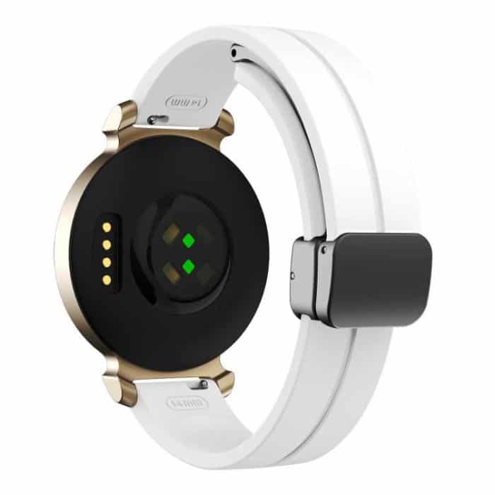 Kalebol Magnetic Buckle Silicone Strap, For Garmin Lily 2 14mm – Bild 4