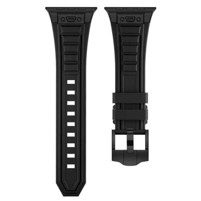 Kalebol High Stretch Silicone Armor Watch Band, For Apple Watch 46mm / 49mm / 45mm / 44mm – Bild 8
