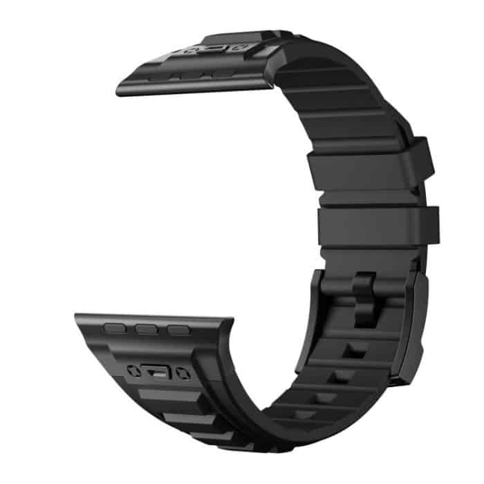 Kalebol High Stretch Silicone Armor Watch Band, For Apple Watch 46mm / 49mm / 45mm / 44mm – Bild 9