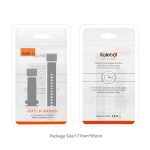 Kalebol Glacier Transparent Silicone Quick Release Watch Band, For Garmin Fenix 7S 20mm – Bild 5