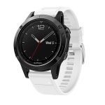 Kalebol 22mm Rhombus Texture Silicone Watch Band, For Garmin QuickFit