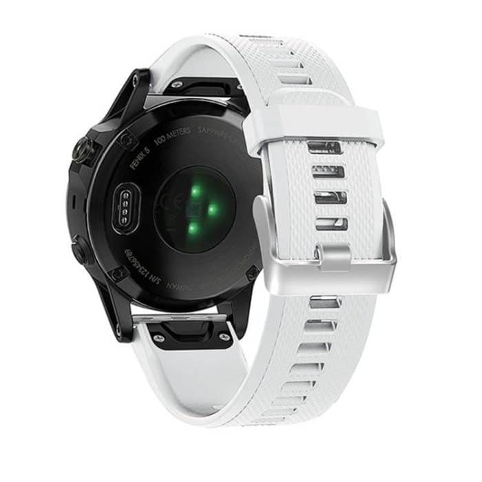 Kalebol 22mm Rhombus Texture Silicone Watch Band, For Garmin QuickFit – Bild 6