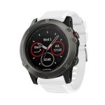 Kalebol 26mm Rhombus Texture Silicone Watch Band, For Garmin QuickFit