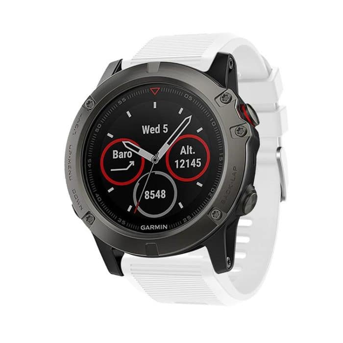 Kalebol 26mm Rhombus Texture Silicone Watch Band, For Garmin QuickFit – Bild 1