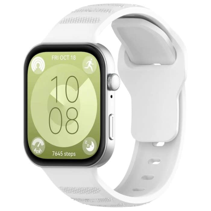 EDA007783901A.jpg Kalebol Dotted Pattern Silicone Strap, For Huawei Watch Fit3 – Bild 1