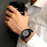 Kalebol Crocodile Texture Silicone Leather Watch Band, For Garmin QuickFit 22mm, For Garmin QuickFit 26mm – Bild 5