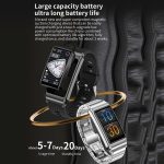 K80 1.57 inch Steel Band IP67 Earphone Detachable Smart Watch, Support Bluetooth Call, Steel Band (Black), Steel Band (Silver), Steel Band (Gold) – Bild 11