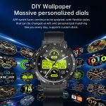Q10 Dual-mode Bluetooth Headphones Smart Watch,1.52 inch, Support Bluetooth Call / Heart Rate, Q10 – Bild 6
