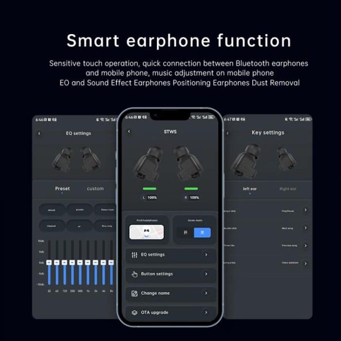 Q10 Dual-mode Bluetooth Headphones Smart Watch,1.52 inch, Support Bluetooth Call / Heart Rate, Q10 – Bild 7