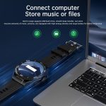 Q11 Dual-mode Bluetooth Headphones Smart Watch,1.58 inch, Support Bluetooth Call / Heart Rate, Q11 – Bild 3