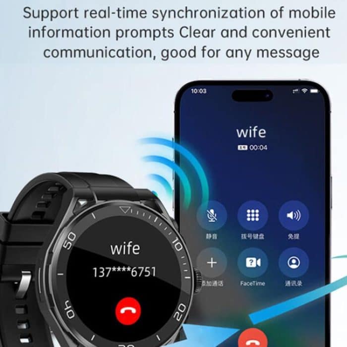 Q11 Dual-mode Bluetooth Headphones Smart Watch,1.58 inch, Support Bluetooth Call / Heart Rate, Q11 – Bild 8
