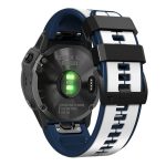 Kalebol Two-color Pin Silicone Watch Band, For Garmin QuickFit 22mm – Bild 8