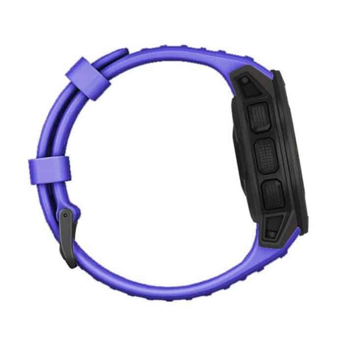 Kalebol Steel Buckle Silicone Watch Band, For Garmin Instinct 22mm – Bild 9