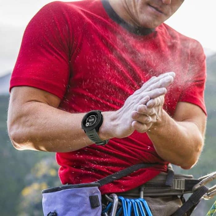 Kalebol Steel Buckle Silicone Watch Band, For Garmin Instinct 22mm – Bild 5