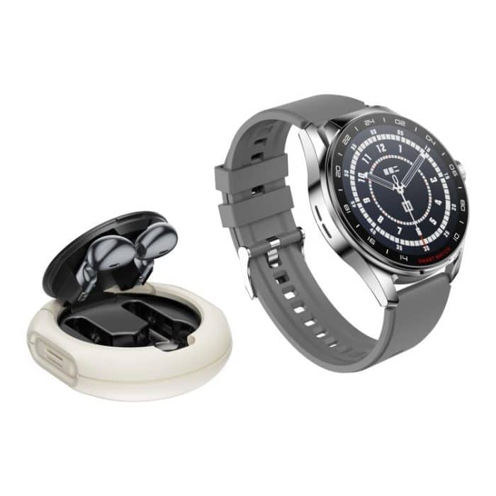 D9 1.46 inch 2 in 1 Bluetooth Earphone Smart Watch, Support Bluetooth Call / NFC / Heart Rate, D9 (Silver), D9 (Black) – Bild 20