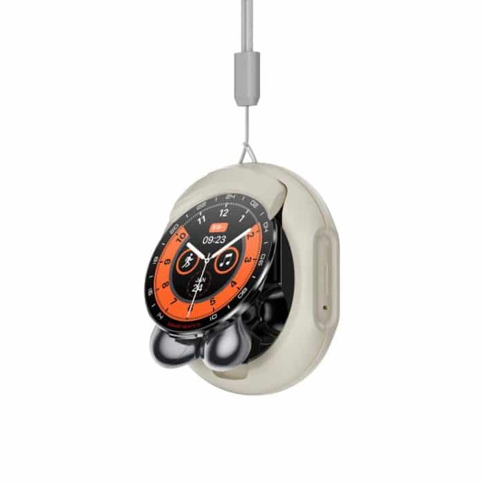 D9 1.46 inch 2 in 1 Bluetooth Earphone Smart Watch, Support Bluetooth Call / NFC / Heart Rate, D9 (Silver), D9 (Black) – Bild 22