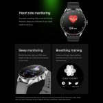 D9 1.46 inch 2 in 1 Bluetooth Earphone Smart Watch, Support Bluetooth Call / NFC / Heart Rate, D9 (Silver), D9 (Black) – Bild 14