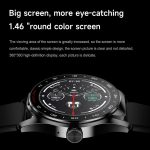 D9 1.46 inch 2 in 1 Bluetooth Earphone Smart Watch, Support Bluetooth Call / NFC / Heart Rate, D9 (Silver), D9 (Black) – Bild 4