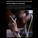 D9 1.46 inch 2 in 1 Bluetooth Earphone Smart Watch, Support Bluetooth Call / NFC / Heart Rate, D9 (Silver), D9 (Black) – Bild 8