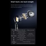 D9 1.46 inch 2 in 1 Bluetooth Earphone Smart Watch, Support Bluetooth Call / NFC / Heart Rate, D9 (Silver), D9 (Black) – Bild 10