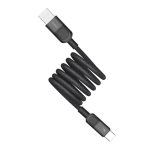 MOMAX Mag.Link DA57 66W USB to USB-C / Type-C Magnetic Braided Fast Charging Cable