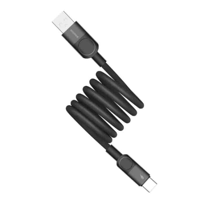 MOMAX Mag.Link DA57 66W USB to USB-C / Type-C Magnetic Braided Fast Charging Cable – Bild 1