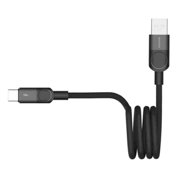 MOMAX Mag.Link DA57 66W USB to USB-C / Type-C Magnetic Braided Fast Charging Cable – Bild 2