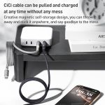 MOMAX DA60 66W USB to USB-C / Type-C Magnetic Braided Fast Charging Cable – Bild 3