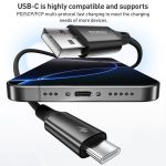 MOMAX DA60 66W USB to USB-C / Type-C Magnetic Braided Fast Charging Cable – Bild 5