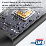 MOMAX DA60 66W USB to USB-C / Type-C Magnetic Braided Fast Charging Cable – Bild 6