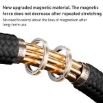 MOMAX DA60 66W USB to USB-C / Type-C Magnetic Braided Fast Charging Cable – Bild 7