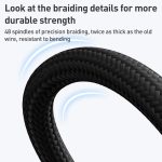 MOMAX DA60 66W USB to USB-C / Type-C Magnetic Braided Fast Charging Cable – Bild 8