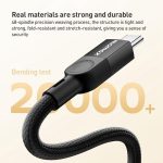 MOMAX DC35 100W USB-C / Type-C to USB-C / Type-C Magnetic Braided Data Cable – Bild 6
