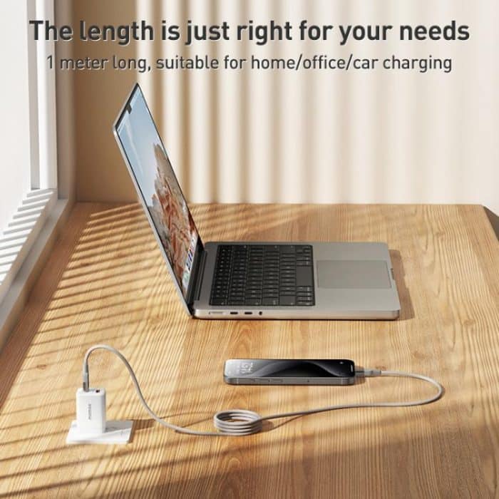 MOMAX DC35 100W USB-C / Type-C to USB-C / Type-C Magnetic Braided Data Cable – Bild 8