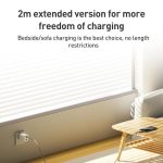 MOMAX DC36 100W USB-C / Type-C to USB-C / Type-C Magnetic Braided Data Cable – Bild 8