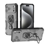 Metal Kickstand TPU Hybrid PC Phone Case, For iPhone 17 Pro Max, For iPhone 17 Pro, For iPhone 17, For iPhone 17 Air