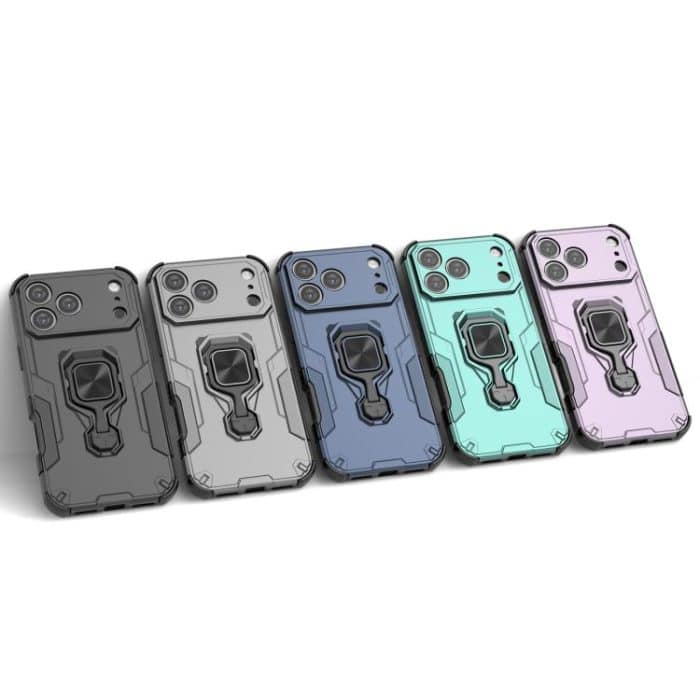 Metal Kickstand TPU Hybrid PC Phone Case, For iPhone 17 Pro Max, For iPhone 17 Pro, For iPhone 17, For iPhone 17 Air – Bild 6