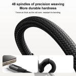 MOMAX DC85D Mag.Link 100W Type-C to Type-C 2 in 1 Magnetic Braided Data Cable, Length:1.5m – Bild 8